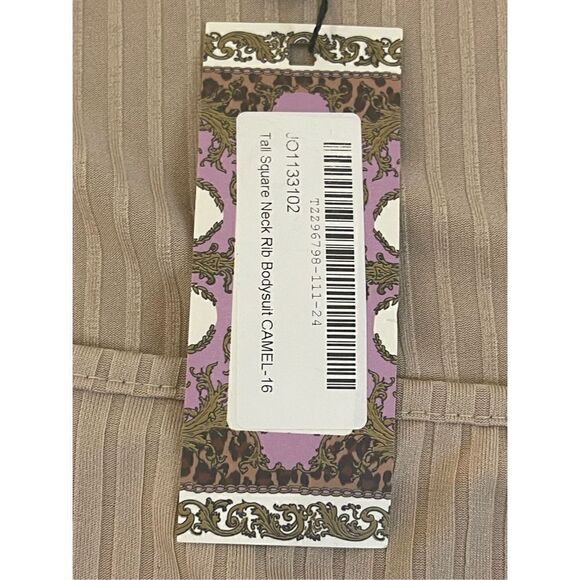 Boohoo women’s lot bundle tall square neck rib bodysuit and double layer frill b - Picture 9 of 14